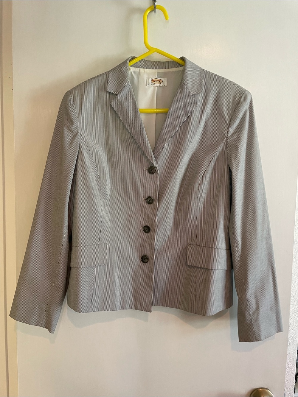 Talbots Light Gray Tailored Women's Blazer